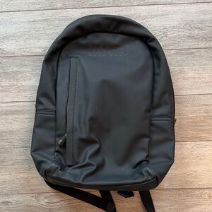Hugo Boss Matte Black Minimal Backpack